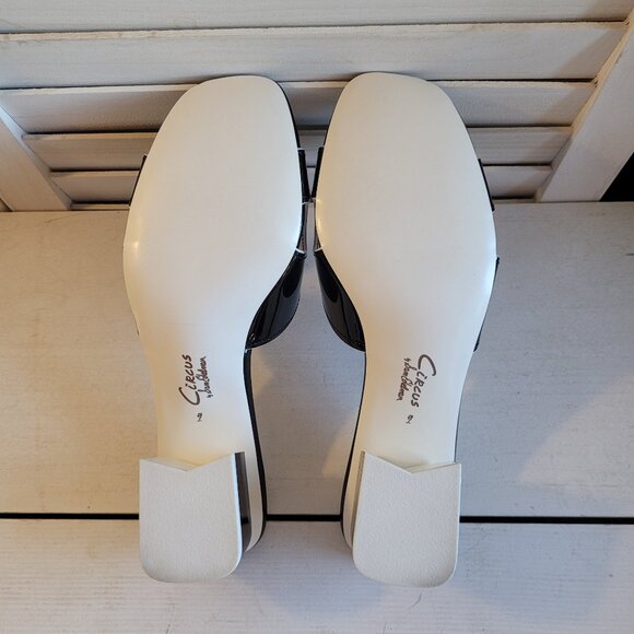 $89 NWT  (Size 8.5) Sam Edelman Patent Block Mule - Picture 5 of 9